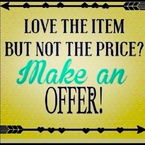 Make a reasonable offer, will consider all